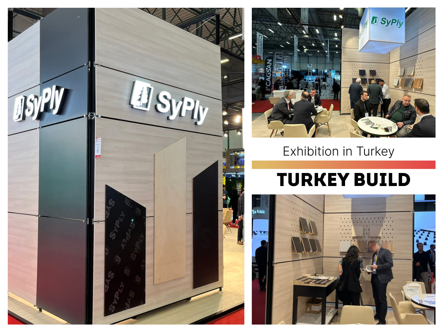 Syktyvkar Plywood Mill introduced a Syply plywood at an exhibition in Turkey