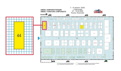 ООО «Сыктывкарский фанерный завод» на Umids-2026 - план размещения