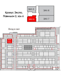 ООО «Сыктывкарский фанерный завод» на ARTDOM 2026 - план размещения