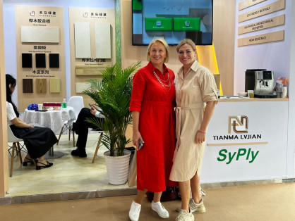 ООО «Сыктывкарский фанерный завод» и Tianma Lvjian на Interzum Guangzhou 2024