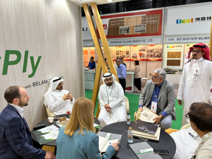 ООО «Сыктывкарский фанерный завод» и Belani Trading на Saudi Woodshow 2024