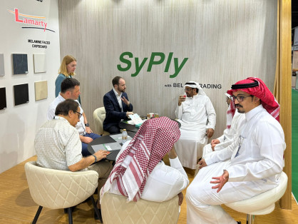 ООО «Сыктывкарский фанерный завод» и Belani Trading на Saudi Woodshow 2024