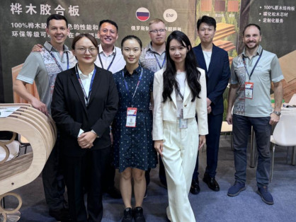 ООО «Сыктывкарский фанерный завод» и Tianma Lvjian на Furniture Manufacturing & Supply China (FMC China 2024)