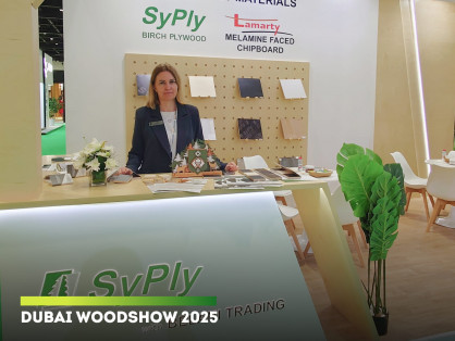 ООО «Сыктывкарский фанерный завод» на Dubai Woodshow 2025